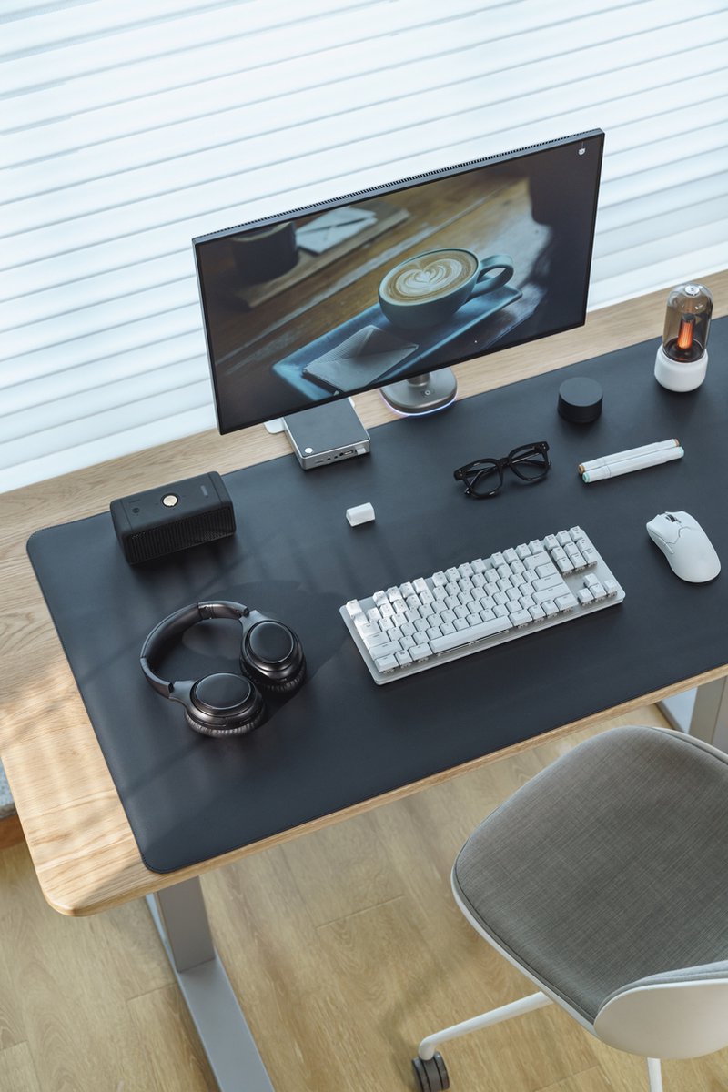 Grand sous-main de bureau Cuir et Liège - Premium, Luxe, Double face ! –  Digital noWmad