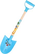 Summerplay Speelgoed piraten schep - voor kinderen - punt - kunststof - blauw - 49 cm