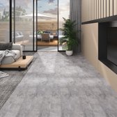 vidaXL - Vloerplanken - niet-zelfklevend - 4,46 - m² - 3 - mm - PVC - cementbruin