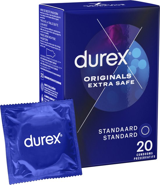 Durex Condooms - Originals - Extra Safe - 20 stuks
