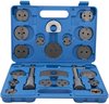 Kit de réinitialisation de piston de frein 21 pièces - Outils de Set de démontage d'étrier - 21 pièces Blauw