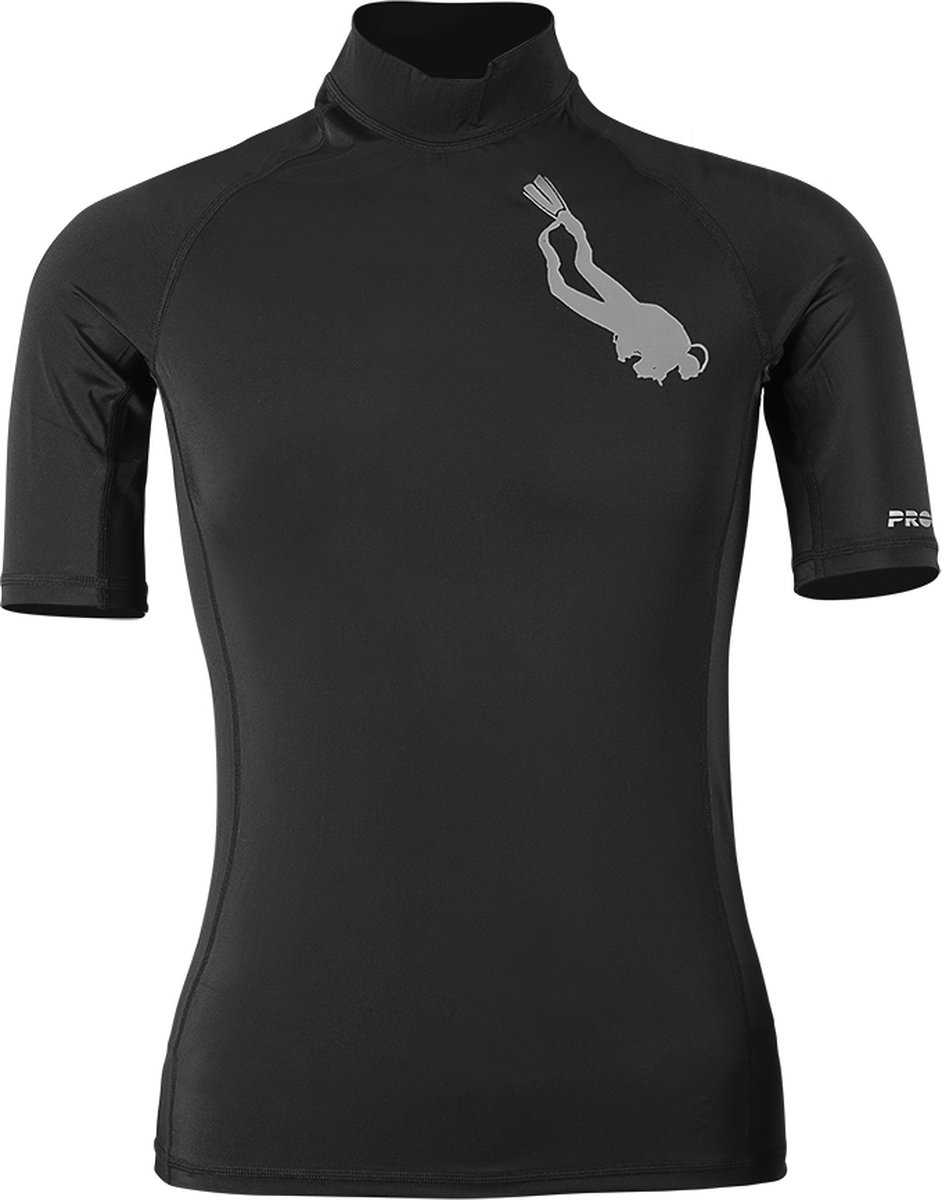 Procean UV-werend lycra shirt | Heren | Diver | black | maat M