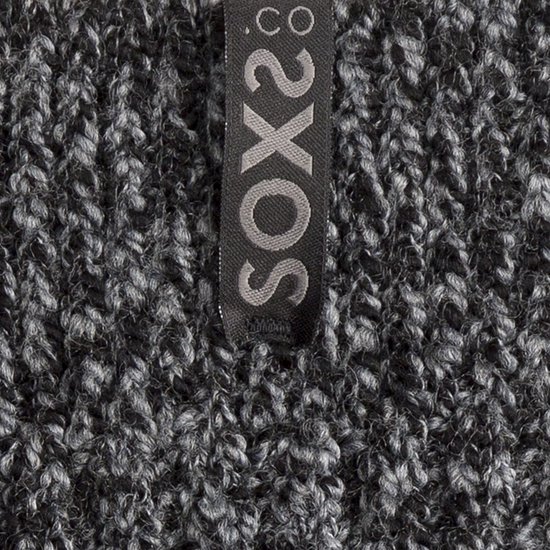 SOXS wollen yoga beenwarmers Black Ink onesize — afbeelding 3
