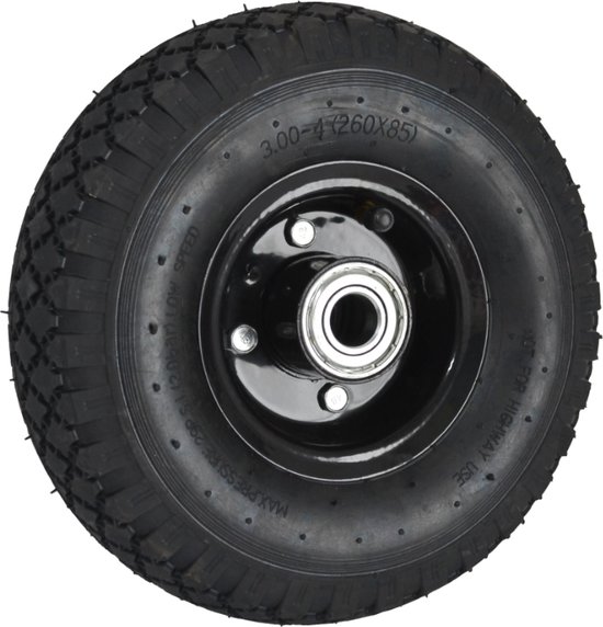 HTD Neuswiel Lucht Kunststof Velg 260x85mm 48mm