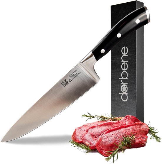 Couteau de cuisine professionnel 20 cm en acier inoxydable, couteau  utilitaire... | bol