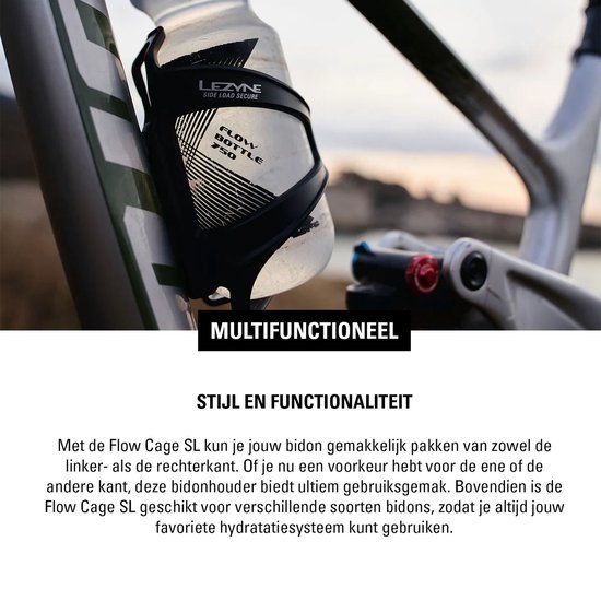 LEZYNE FLOW CAGE SL PAIR BLACK — afbeelding 5