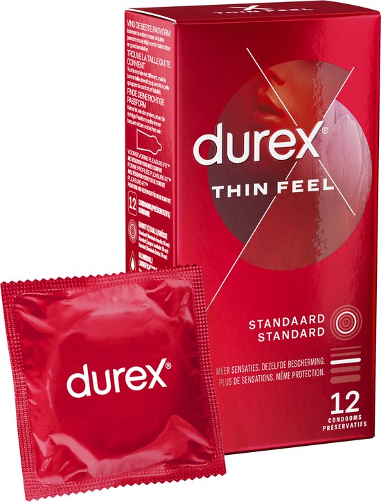 Durex Thin Feel Condooms - 12 st.