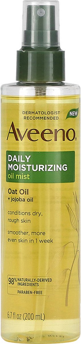 Aveeno - Daily Moisturizing Oil Mist - Oat Oil + Jojoba Oil - Lichaamsolie - 200 ml