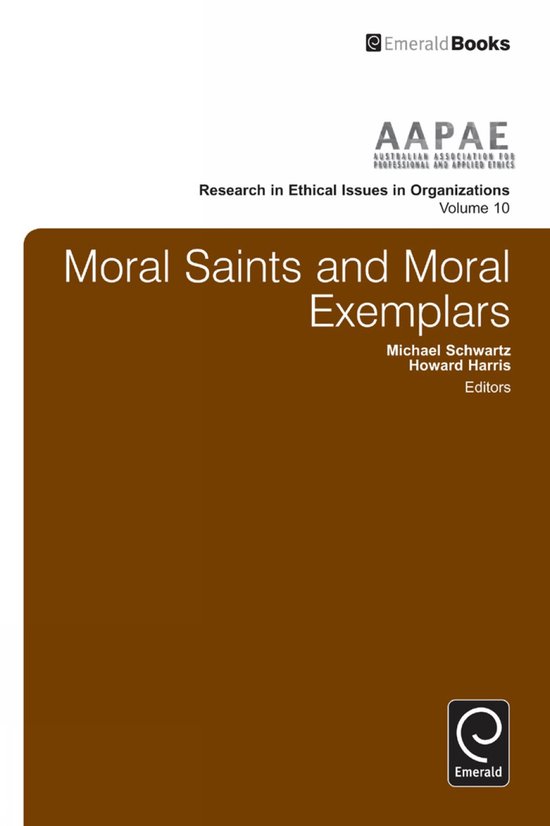 Moral Saints And Moral Exemplars - cover
