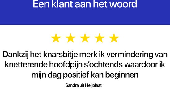 Goods de sujet Grinder Bit - Anti morsure - Broyeur de dents - Bit de broyeur de dents - Garde Dental