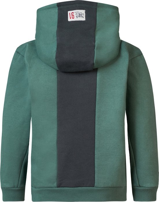 T-shirt à Manches Longues Pour Bébé Garçon Noppies Otis - Rayures, Col Rond, Bouton Pression, Certifié GOTS | Confortable, Tendance, Quotidien
