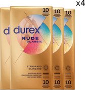 Durex Condooms Nude 10st x4