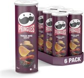 Bol.com Pringles Texas Barbecue Chips - 6x 165 gr - Voordeelverpakking aanbieding