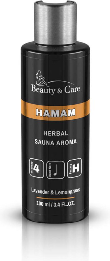 Hamam opgietmiddel sauna - Beauty & Care - 100 ml. new