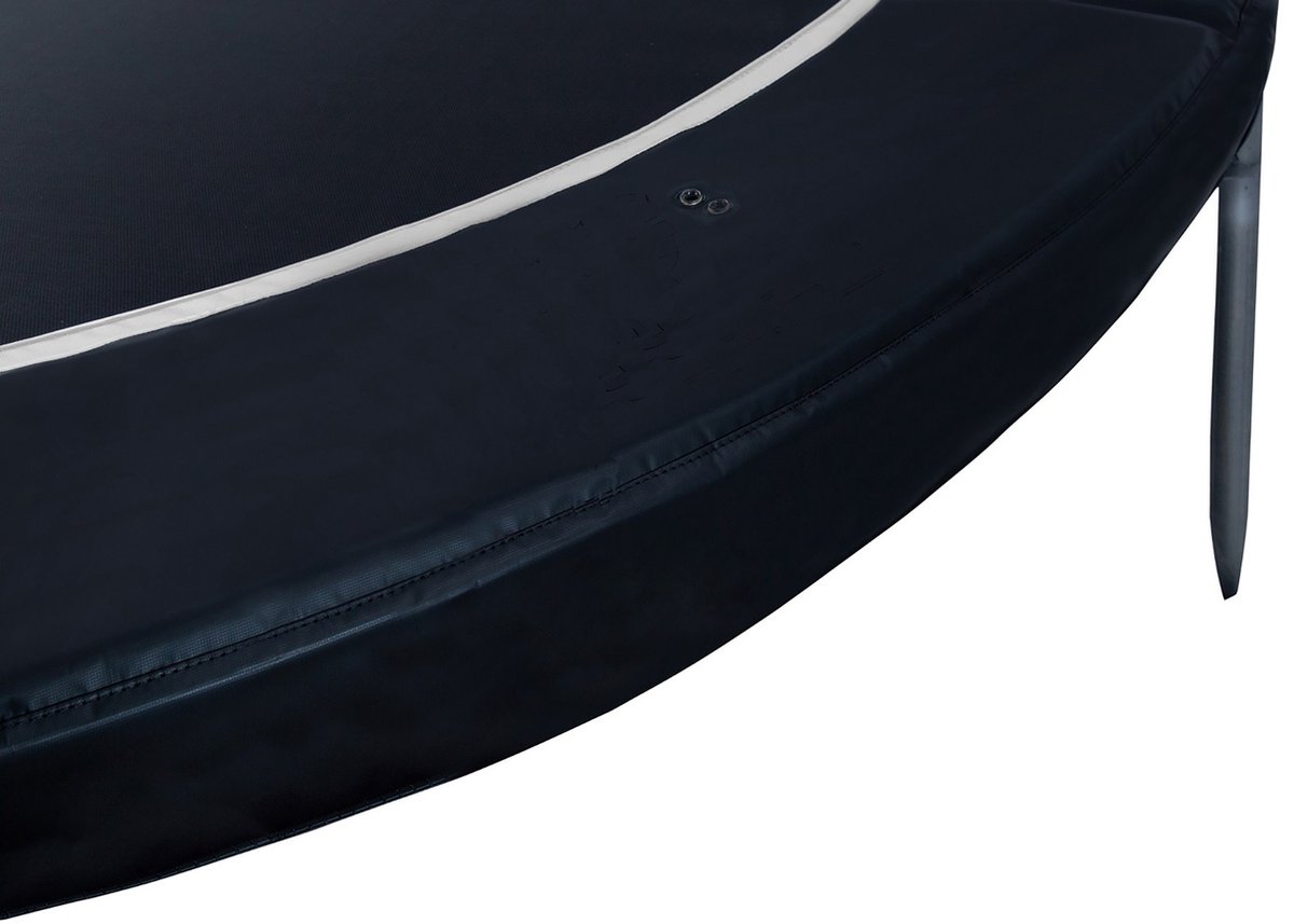 Vervangende Trampoline Veiligheidsmat Mat,Trampoline Accessoires Spring Cover Veiligheids Guard Trampoline Mat,Ronde Trampoline Frames Spring Cover Schuim Bumper Padding,zwart,122cn/48inch