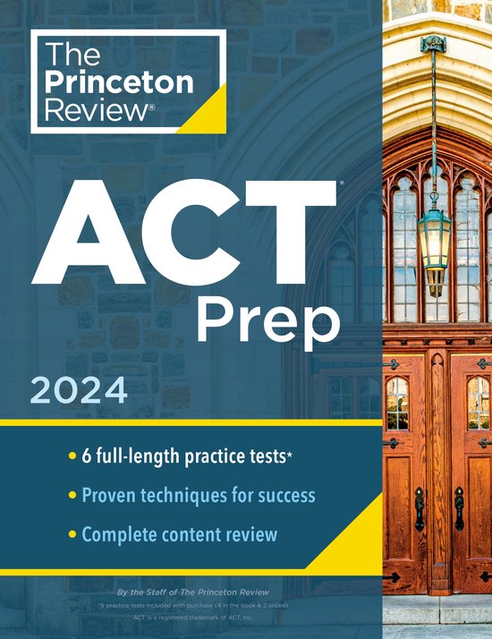 College Test Preparation Princeton Review ACT Prep, 2024