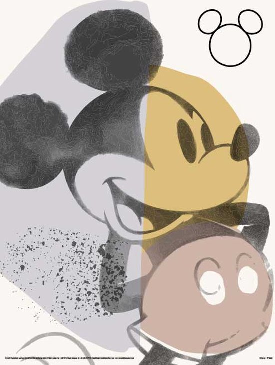 Mickey Mouse Haven Art Print 30x40cm | Poster