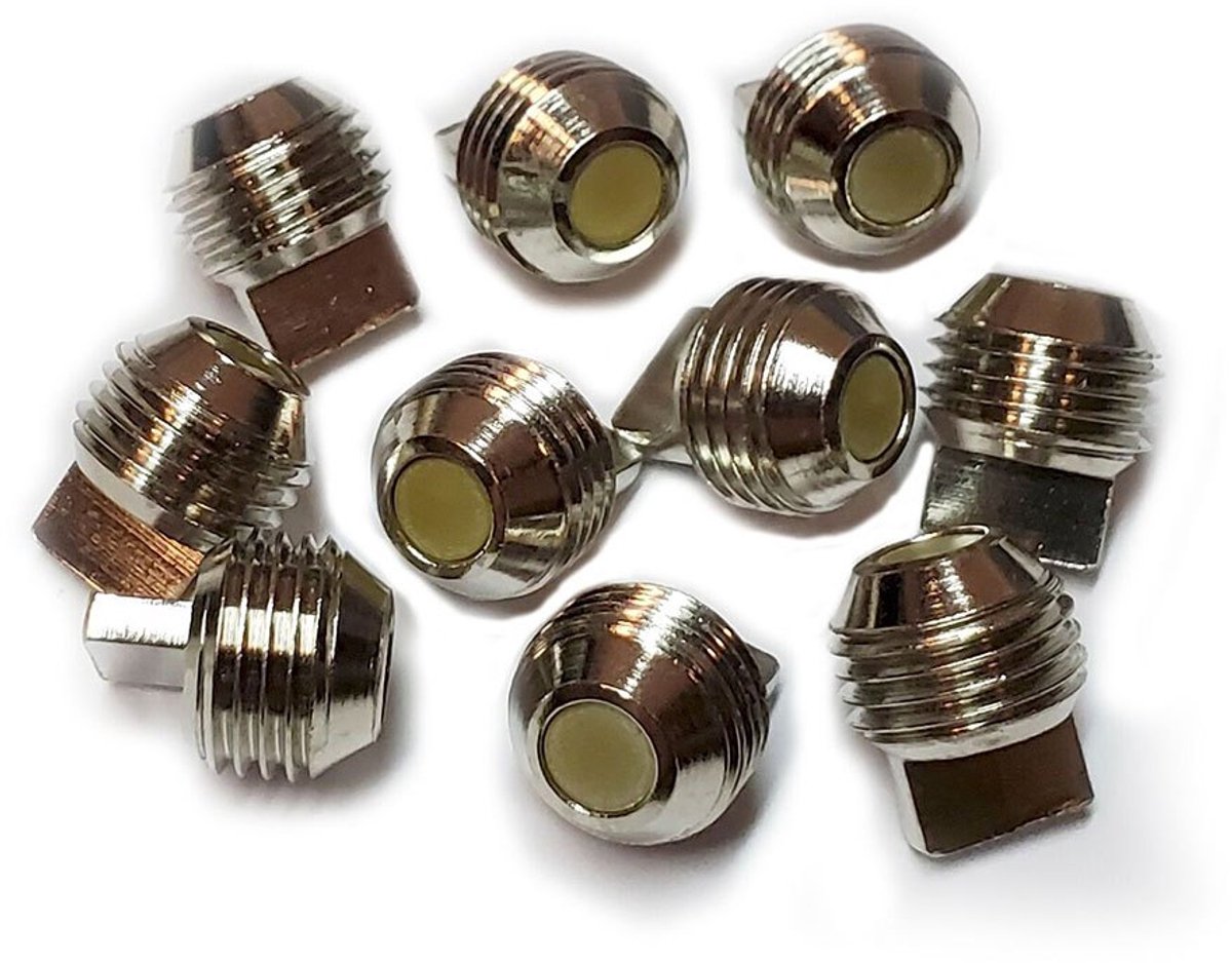 Metalsub Model A Sluitklep 10 Eenheden Goud