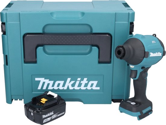 Makita DAS 180 F1J accu-blazer 18 V borstelloos + 1x accu 3,0 Ah + Makpac - zonder oplader — afbeelding 3