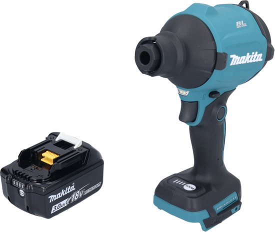 Makita DAS 180 F1 accu-blazer 18 V borstelloos + 1x accu 3,0 Ah - zonder oplader van Makita — afbeelding 2