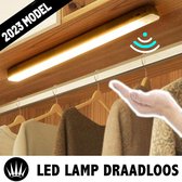 Lumière d' Éclairage d'armoire avec Éclairage d'armoire de mouvement - Lampes du Cabinet sur batterie + USB Câbles- Led Lampes - Éclairage d'armoire Light Led 32 cm Wireless - - Wit Chaud