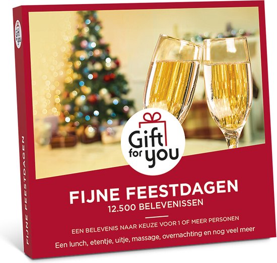 GiftForYou Cadeaubon - Fijne Feestdagen