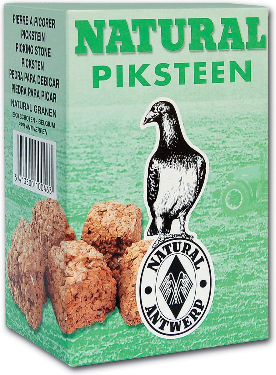 Natural - Dierengezondheidsmiddel - Duif - Natural Piksteen A24 P1728 9x5,5x14cm - 1st
