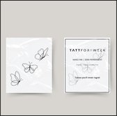 Tijdelijke tattoo vlinders | Neptattoo volwassenen | Blijft tot 15 dagen zitten | tattforaweek
