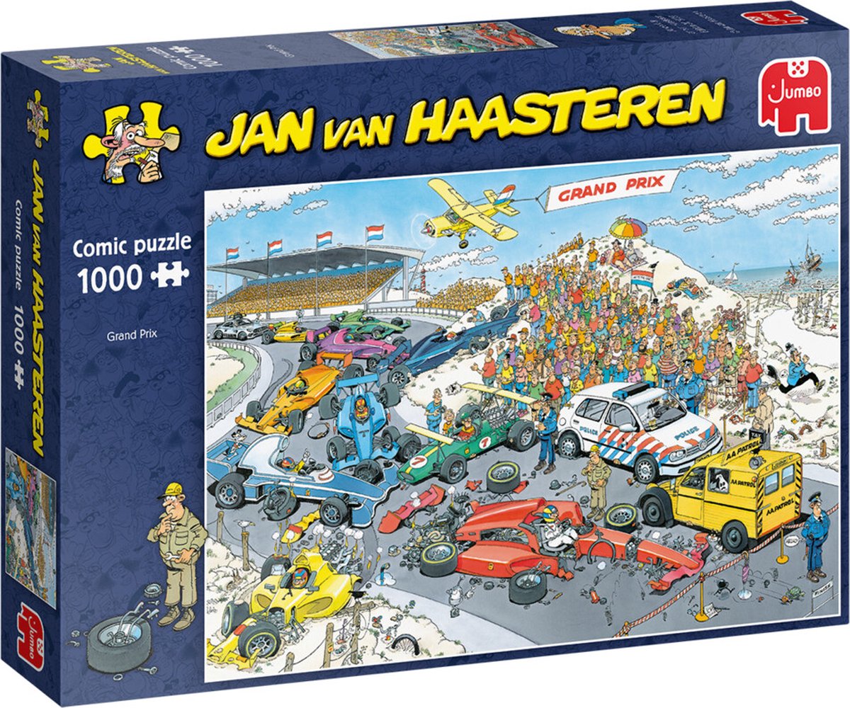 Jan van Haasteren De Grand Prix Puzzel- Formule 1 De Start - 1000 stukjes