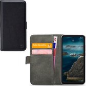 Mobilize Classic Gelly Wallet Telefoonhoesje geschikt voor Nokia XR20 Hoesje Bookcase Portemonnee - Zwart