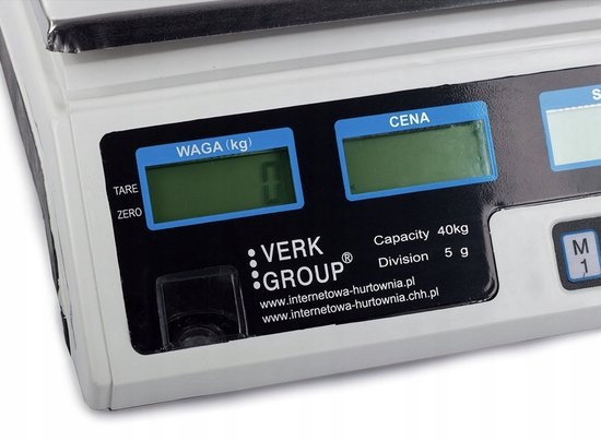 50 kg pakketweegschaal, platformweegschaal, brievenweegschaal, digitale weegschaal, telweegschaal, postweegschaal met kg/g/oz/lb, nauwkeurigheid 2 g, LCD