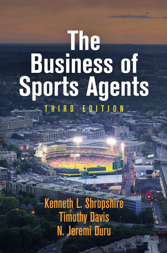 The Business of Sports Agents - cover
