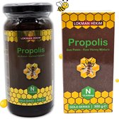 LH Propolis Bee Poland Natural - Mélange de miel Raw 300gr - Bron d' Antioxydants - Série Gold - Miel brut - Pollen d'abeille - Propolis - Gelée royale