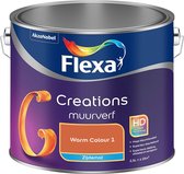 Flexa Creations - Muurverf Zijdemat - Warm Colour 1 - 2.5L
