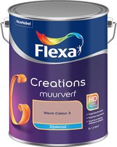Flexa Creations - Muurverf Zijdemat - Warm Colour 3 - 5L