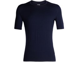 Icebreaker 200 Oasis Merino Korte Mouwen Basislaag Blauw S Man
