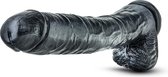 Lusty Dildo - Zwarte Dildo - XXL Dildo - Zwarte Grote Dildo 35 cm