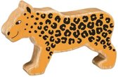 Lanka Kade - Houten figuur - Yellow Leopard
