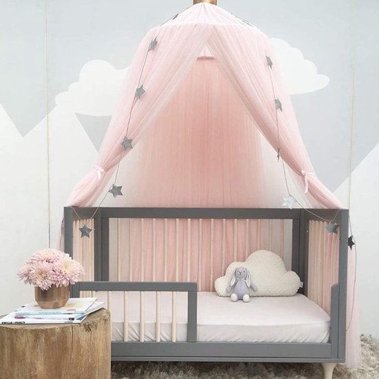 Ciel de lit pour chambre d'enfant de qualité unique, adapté pour lit bébé,  lit bébé