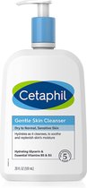 Cetaphil Face Wash, nettoyant hydratant doux pour peaux sensibles sèches à normales - 591 ml