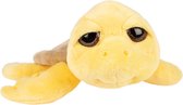 Suki Gifts pluche zeeschildpad Jules knuffeldier - cute eyes - geel - 24 cm - Hoge kwaliteit