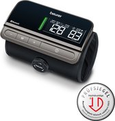 Bol.com Beurer BM 81 easyLock bloeddrukmeter bovenarm - Geïntegreerde easyLock manchet 24-40 cm - Risico-indicator - Inflation T... aanbieding