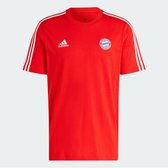 Adidas FC Bayern T-Shirt - Rood - Maat M - Unisex