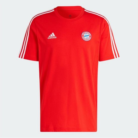 T-shirt Adidas FC Bayern - Rouge - Taille M - Unisexe