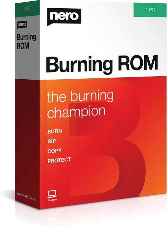 Nero Burning ROM - 1 Apparaat - Engelstalig - Windows Download - Nero
