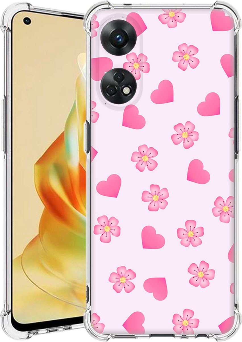 Anti-Shock Back Cover Hoesje Maken voor de OPPO Reno8 T 4G