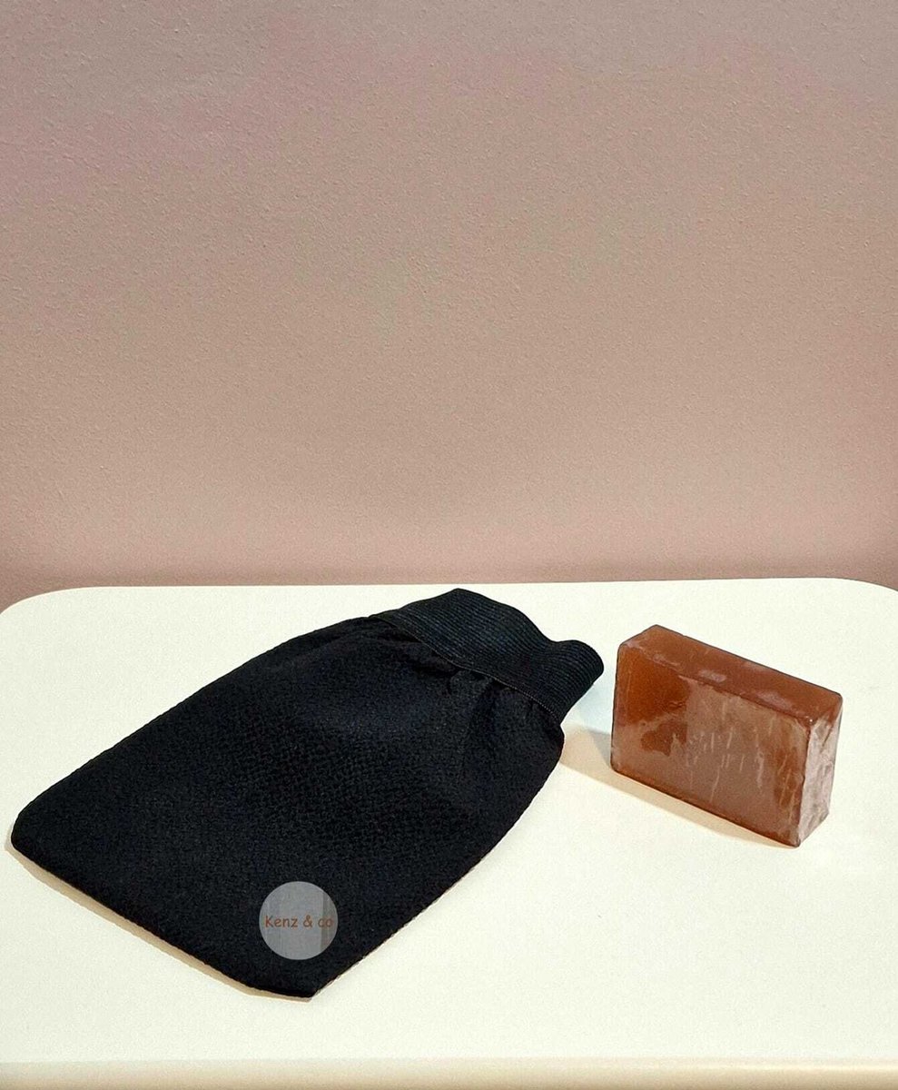 Goedkoopste Scrub Handschoen - Zwart - Scrub - Handschoen - Douche - Bad - Hammam - Hammam washandje - Gezicht - Lichaam - Scrubben - Dode huidcellen