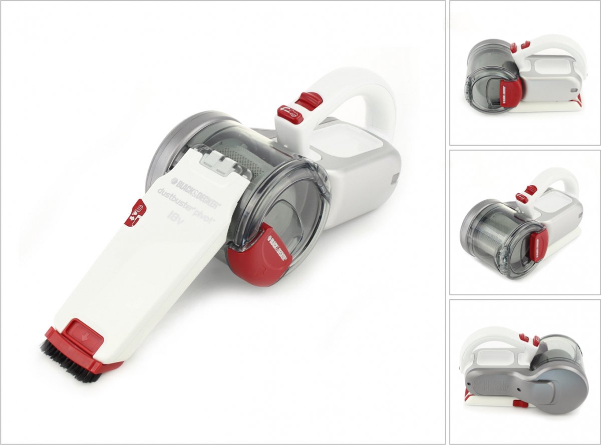 Black & Decker Ministofzuiger PV1825N-QW - Black - €130,12
