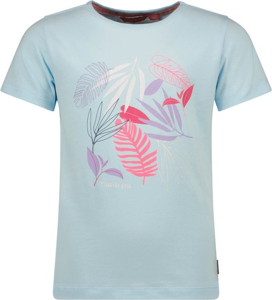 TYGO & vito meisjes t-shirt Leaves Mint Blue