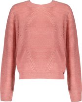 Nobell Kiara Heavy Knit Sweater Truien & Vesten Meisjes,Kids - Sweater - Hoodie - Vest- Roze - Maat 146/152